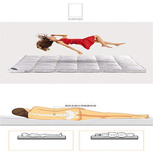 BABIFIS 10 cm di Spessore Ultra-Morbido Piumino D'Oca Fill Materasso Matrimoniale Uso Mat/Tatami per la casa/Albergo USA Materasso 200 * 200
