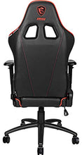 MSI MAG CH120X - Sedia Gaming Ergonomica e regolabile, imbottitura FOAM, struttura in acciaio, braccioli 4D, reclinabile fino a 180°, ecopelle, ruote 72mm con freni, regge fino a 150 Kg