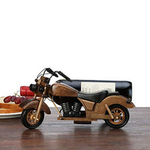 PWZ Pratica Semplicità Domestica Pratica Semplicità Domestica Portabottiglie da Casa in Legno Massello Semplicità Pratica da Casa Moto Creativa Pratica Semplicità da Casa Decorazione Portabottiglie D