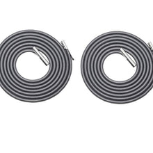 VOSAREA - Cordini di ricambio per lacci per sedia a sdraio zero gravità, lacci elastici di riparazione di corde elastiche (grigio scuro)