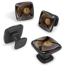 Orologio antico 4 PCS Pomelli per Porta, Pomolo per Mobile, Pomelli per Mobili con Viti, Maniglia per Armadietto, Pomelli per Porta, Pomelli per Cassetti per Porta, Armadio, Cassetto e Credenza
