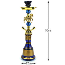 GSYH Creativo Narghilè, Arabo Hookah Set Bar Doppia Tubo Animal Shisha per Il Partito di Sala (Senza nicotina),A