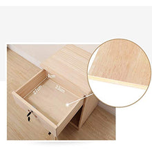 LULUVicky Comodino Petto Legno Night Stand con Tavolo cassetto di Legno Solido Governo di immagazzinaggio Creativa Pine Comodino gabinetto Fine for Living Camera Night Stand