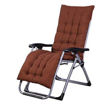 Sywlwxkq Sedia Relax da Ufficio in Balcone Sedie reclinabili Relax Sedie a gravità Zero Sedie a Sdraio Lettino Pieghevole Sedia da Giardino reclinabile ad altissima Larghezza con Cuscini PE