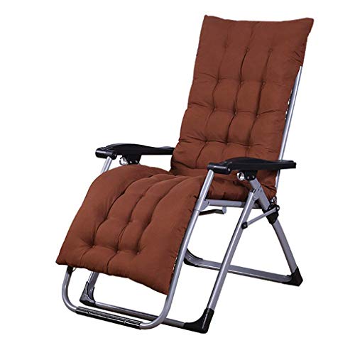 FGVBC Lettini da Sole reclinabili Sedie da Relax reclinabili Sedie a gravità Zero Sedie a Sdraio Lettino Pieghevole Sedia da Giardino reclinabile ad altissima Larghezza con Cuscini per Patio Esterno