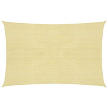 mewmewcat Vela ombreggiante in Materiale HDPE Beige, Vela ombreggiante in Stile Moderno per Esterni 3,5 x 5 m (Lunghezza x Larghezza) Tenda da Giardino per terrazze da Giardino