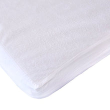 Pati'Chou Protezione materasso Cotone Impermeabile, protegge coprimaterasso per culla o lettino bambino 60x120 cm