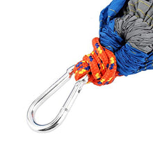 Yosoo Amaca per più Persone Ultra Portatile in Tessuto Nylon - per Viaggio e Camping, Portata Massima 400Lbs - Blu