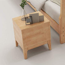 HZYDD Comodino - 42 * 42 * 50 cm Tavolo da Comodino con cassetto e ripiano di stoccaggio, Tavolo Finale per Camera da Letto Soggiorno mobili per la casa