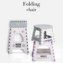 KOLOSM Sgabello Pieghevole da Bagno Steping Pieghevole Sgabello Sedie Portatili Sedili per la casa Bagno Cucina Giardino Camping Bambini e Adulti Uso Sedile Sedia (Color : 2)