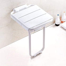 Sgabello Doccia Bagno Sedile Ribaltabile Doccia Sgabello con Gambe a Parete Sedia da Doccia Vasca da Bagno, Ingresso a Cambiare Le Scarpe Sgabello-disabili/Donne Incinte/Anziani ABS Antiscivolo da
