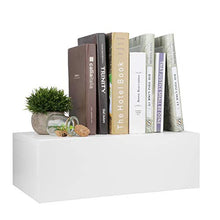 Mensola da Parete con Cassetto Bianco per Case, Comodino da a Parete Moderno con Mensola da Comodino con Cassetti Mobili per la Casa Bianco