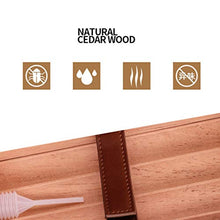 Accessori e umidificatori per sigari Sigaro Gabinetto delle Famiglie Valore Conservazione Cigar Box di Stoccaggio di Alta qualità Legno di Cedro Materiale Portable Suit Cigar Umidificatore