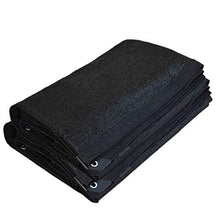 YAOJIA Rete ombreggiante Telone Encrypted Ispessita Ombrellone Netta |90% Tasso di Ombreggiatura Parasole Agricolo Netto for La Protezione Raffreddamento Pianta UV (Color : Black, Size : 3x10m)