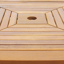 vidaXL Legno di Acacia Tavolo da Bar per Esterni Tavolo Bistrot Colazione