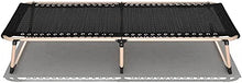 CDFC Rafforzimento Letto Pieghevole Single Mesh Pieghevole Bed Black Bed Break Pranzo Pranzo Pranzo Siesta Letto Reclinabile Letto da Letto Letto da Letto Aperto Letto per Ufficio Atto