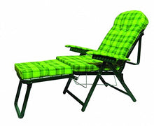 Ideapiu Idea SDRAI E LETTINI Poltrona Super Lusso, Cuscino Imbottito 12CM, POGGIAPIEDI Scorrevole, Schienale 7 Posizione, Gamba Posteriore, Portata 160KG