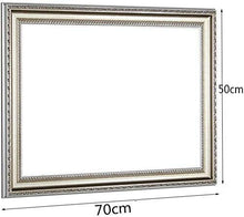 JKCKHA Piazza Bagno Specchio di Trucco, Decorazione della Parete dello Specchio di Bellezza, Dressing Mirror (Dimensioni: 50 * 70cm) Decorazioni per la casa