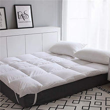 Bedtang - Materassino imbottito in cashmere tatami, portatile, pieghevole, in velluto, 90 x 200 cm, colore: bianco