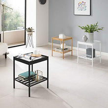 &ripiano di stoccaggio Scaffalature Nordic Home Bedroom Comodino Simple Modern Living Room Tavolino Espositore Scaffale di finitura (Color : A)