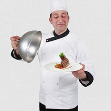 Cabilock Set Coperchio A Cupola Fondente Accessori per Piastra in Acciaio Inox Coperchio per Cottura A Vapore Coperchio per Cibo Vegetariano per Grigliare Carne in Acciaio Inox