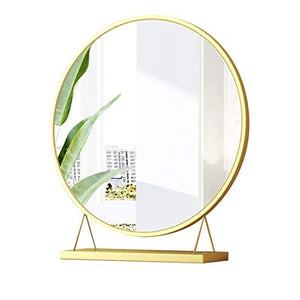 KDMB Specchio per Il Trucco, Specchio per Il Trucco alla Moda, Specchio per Il Trucco da Tavolo, Specchio HD per Qualsiasi Bagno e per Il corridoio oa casa Adatto per la Decorazione Domestica