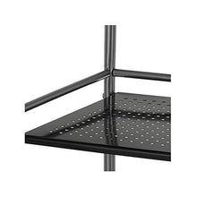 YIN YIN Carrello per Ripiani Scaffali, Ripiani in Metallo Moderni e semplici, Comodi e durevoli mobili Soggiorno mensole Camera da Letto mensole 2 Dimensioni Carrello a rulli (Size : 60X32X75CM)