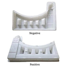 LQKYWNA Stampo per Recinzione in plastica da 14 * 24 Pollici Stampo per Giardino ringhiera in Gesso per Costruzione Cortile Stampo in Pietra per Decorazione Esterna