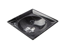 Yuchengstone - Lavabo Grande in Marmo Nero, Quadrato, con Motivo Decorativo, Pezzo Unico, Dimensioni: 47,5 x 47,5 x 14 cm (L x P x A), Peso: ca. 20 kg