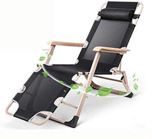 Lettino prendisole Zero Gravity, Chaise longue reclinabile regolabile, Con poggiatesta Lettino bracciolo Sedia Zero Gravity Lettino reclinabile Letto posteriore Sedia da giardino Patio da giardino Cam