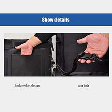 Sedia A Rotelle Pieghevole, Sedia da Trasporto Ultraleggera Ergonomica Comodo Bracciolo di Sollevamento Supporto per Gambe, 130 kg di Carico 45 46 Cm Larghezza Sedile, Nero A
