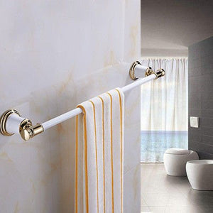 MBYW Portasciugamani Moderno Minimalista Portasciugamani Elegante per Il Bagno di Moda Portasciugamani/portasciugamani/portabiancheria Europeo/Bianco/Spray/Porta Asciugamani