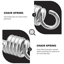 Yardwe 2 Pezzi Molla di Sospensione per Amache e Altalene a Dondolo Swing Molle per Dondolo da Giardino in Acciaio Inox 440Lbs.Capacity (6.7mm)