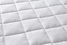 FAM Home Coprimaterasso Matrimoniale 160x200 cm I Topper Matrimoniale I Coprirete Matrimoniale Naturale e Traspirante, Lavabile in Lavatrice, Cotone - Poliestere