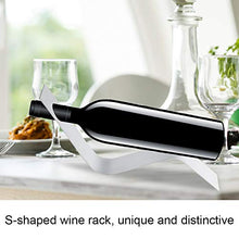 Portabottiglie, acciaio inossidabile di alta qualità sicuro, portabottiglie, portabottiglie per vino, negozio per bancone da bar(stainless steel)