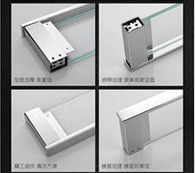 ZLININ Y-longhair Singolo strato in acciaio inox 304 vetro mensola bagno quadrato shampoo finitura stoccaggio Bagno Mensola Pendente