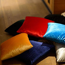 Simple Solid Color Pillow Case Office Car Mat Waist Bedside Custom Sofa Cushion