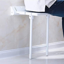 Sgabello per Doccia Sgabello Doccia antiscivolo Pieghevole Pieghevole Sgabello da bagno Bagno Doccia Sedia da parete Cambio Scarpe Sgabello da parete Capacità massima di carico 250kg Sedia da bagno