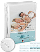Sanitized® - Coprimaterasso impermeabile, 160 x 200 cm, con certificazione Öko-Tex