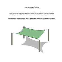 Tessuto All'ombra Al 90% Bordo in Tessuto Parasole Con Passacavi Paralume in Maglia Sun-Block Per Copertura Per Pergola,Tenda Da Sole Per Tende Da Sole Per Strutture E Attività All'aperto,5m×8m