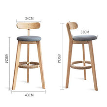Sedia da ufficio Sedia for computer Sedia in legno massello Sgabello ad alta sgabello Sgabello Sgabello domestico Nordic Bar Sgabello Semplice bar tavola e sedia Sgabello Sgabello Sgabello Sgabello Sg