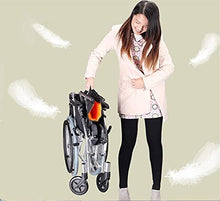 Carrozzine Semoventi, Transito Portatile da Viaggio, Trolley per Anziani Disabilità Scooter Pieghevole Portatile Super Leggero Multifunzione Trolley per Scooter per Anziani/Disabili A