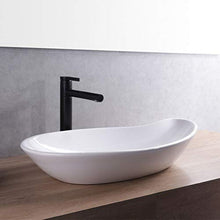 Yxx max -Lavabo Moderna Gloss White controsoffitto del dispersore del Bacino di Arte Ceramica Bacino for Guardaroba da Bagno (Senza Rubinetto) -66x39.5x13cm Lavandino del lavabo