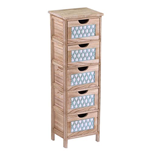 Vacchetti Anversa Mobiletto, Legno, Multicolor, Grande