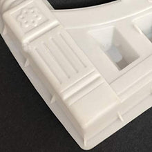 LQKYWNA Stampo per Recinzione in plastica da 14 * 24 Pollici Stampo per Giardino ringhiera in Gesso per Costruzione Cortile Stampo in Pietra per Decorazione Esterna