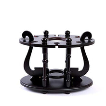 LXH-SH Cremagliera del Vino Bottiglia Nana Wine Glass Rack di stoccaggio, Calici Hanger Holder Bottiglia di Vino vetrina Stand 15.7 * 9.8 * 12.2in scaffali Vino contatore