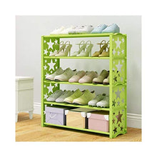 XWZH Cabinet Scarpe da Polvere Stand per Scarpe da Scarpe Regolabili a 5 Livelli Regolabili per Scarpe da Scarpa per 15 Paia, Risparmio Spazio, Facile Assemble (Color : White)