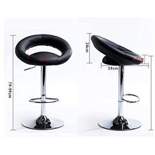 QinWenYan Sgabelli da Bar Scivolare Ergonomica Bar Seggiovia A 360 Gradi Barra Sedia Girevole Seggiolone for Cafe Restaurant Sedia da Bar (Color : C2, Size : One Size)
