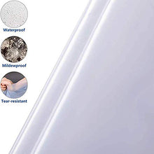 mdtep Trasparente Tarp Impermeabile 4 Mil Cancella Poly Tarp Vele da Multi Purpose con Occhielli Bâche Blanche Pesante Impermeabile telone Impermeabile (Color : Clear, Size : 19.2x25.6ft/6x8m)