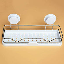 AINIYF Bagno Bagno Doccia Mensola Organizzatore Muro Recinzione Foro di Scarico plastica Ambientale Cellulare Slot Agganciare Nail-Free Foratura No Trace Incollare 2 Modelli 1 Layer (Dimensioni: 2#)